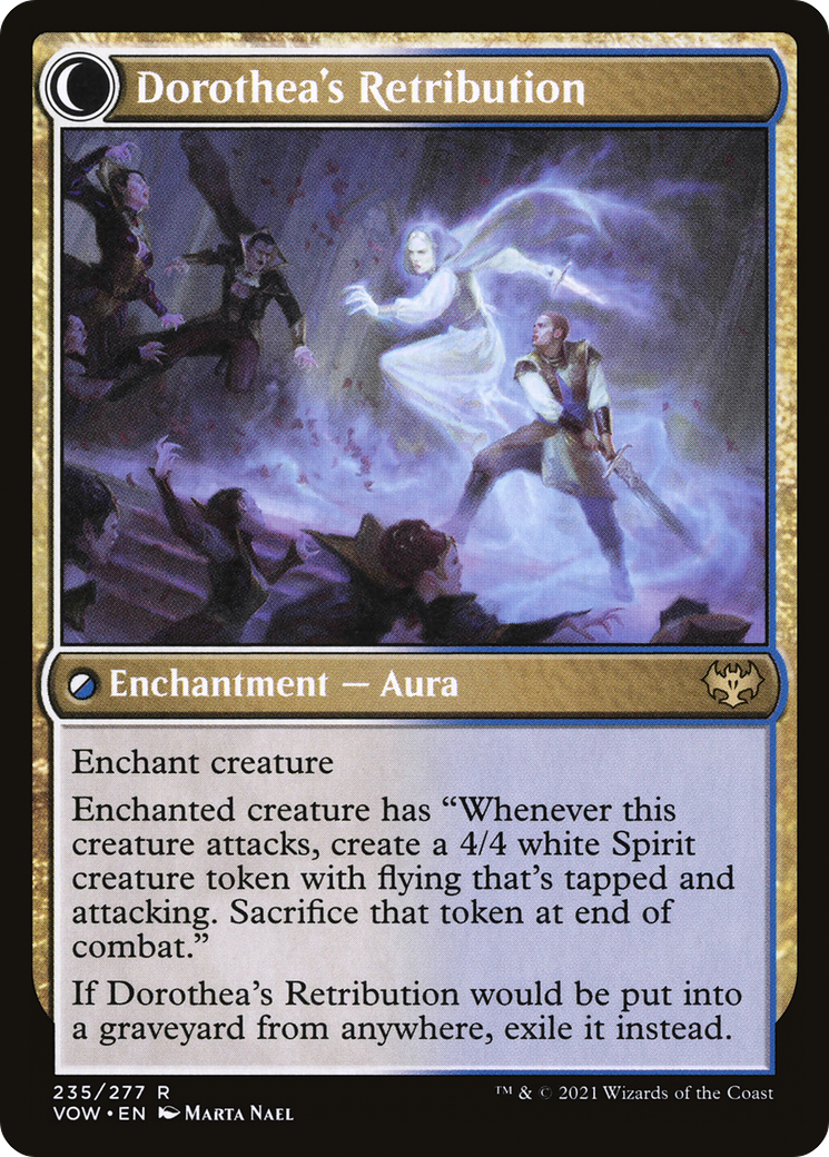 Dorothea, Vengeful Victim (VOW-235) - Innistrad: Crimson Vow: (Double Faced Transform)