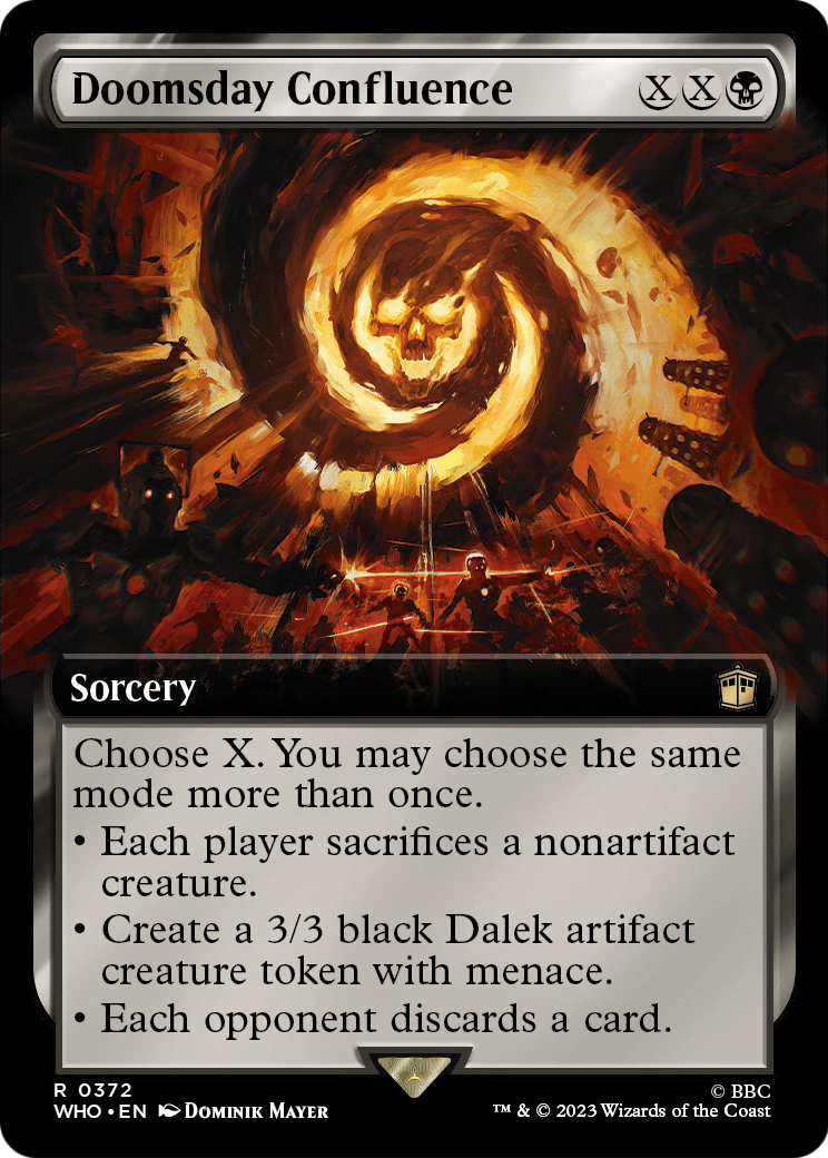 Doomsday Confluence (Extended Art) (WHO-372) - Doctor Who: (Extended Art)