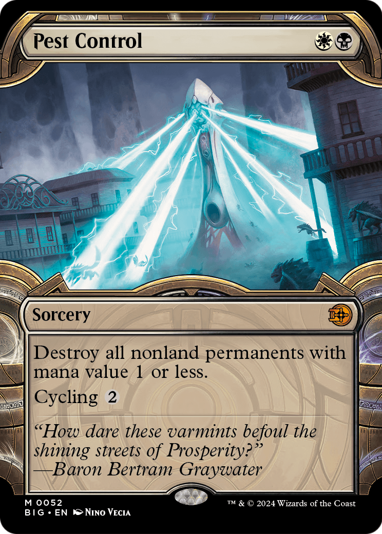 Pest Control (Showcase) (BIG-052) - The Big Score: (Showcase) Foil