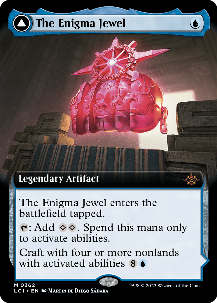 The Enigma Jewel (Extended Art) (LCI-362) - The Lost Caverns of Ixalan: (Extended Art)