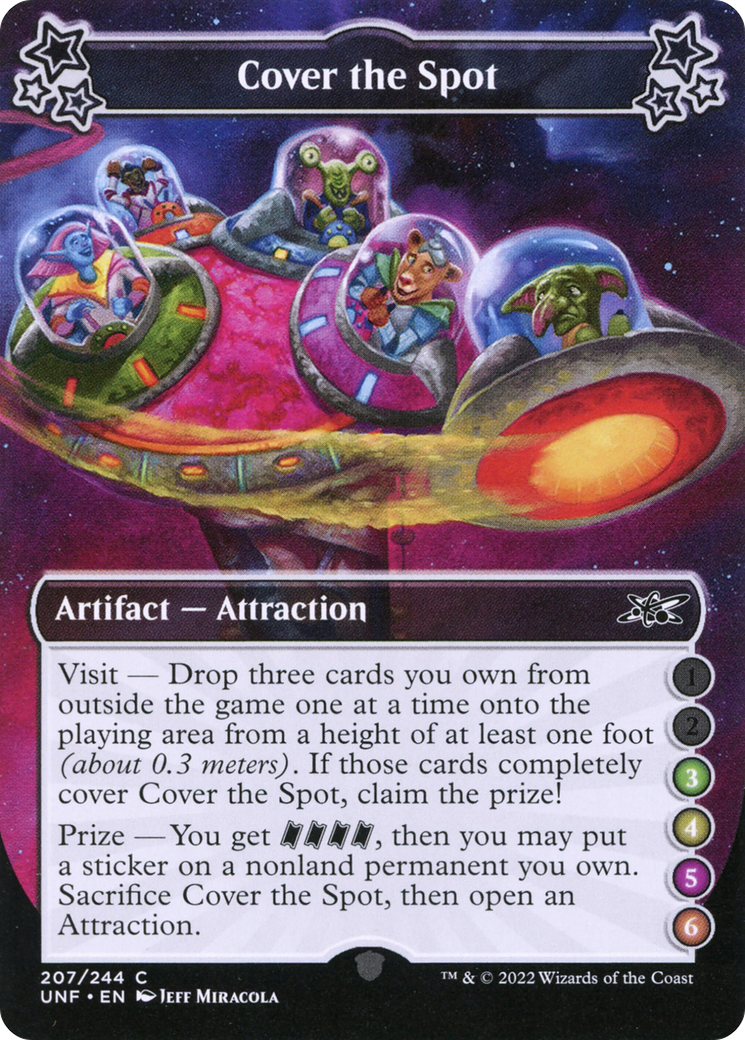 Cover the Spot (3-4-5-6) (UNF-207) - Unfinity Foil