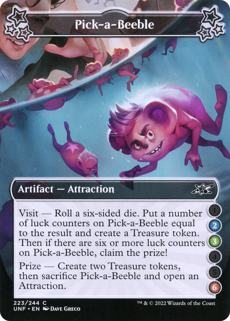 Pick-a-Beeble (2-3-6) (UNF-223) - Unfinity