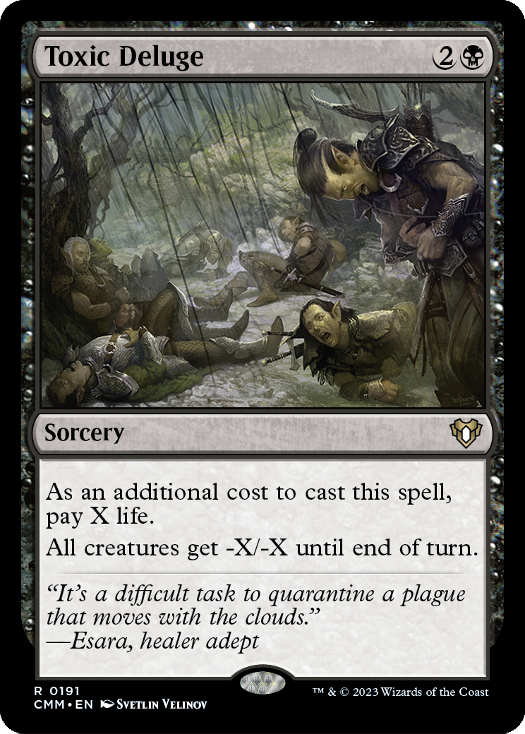 Toxic Deluge (CMM-191) - Commander Masters Foil