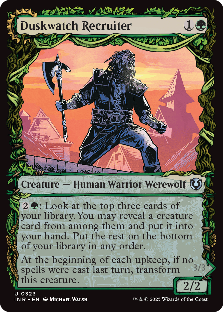 Duskwatch Recruiter (Showcase) (INR-323) - Innistrad Remastered: (Showcase)