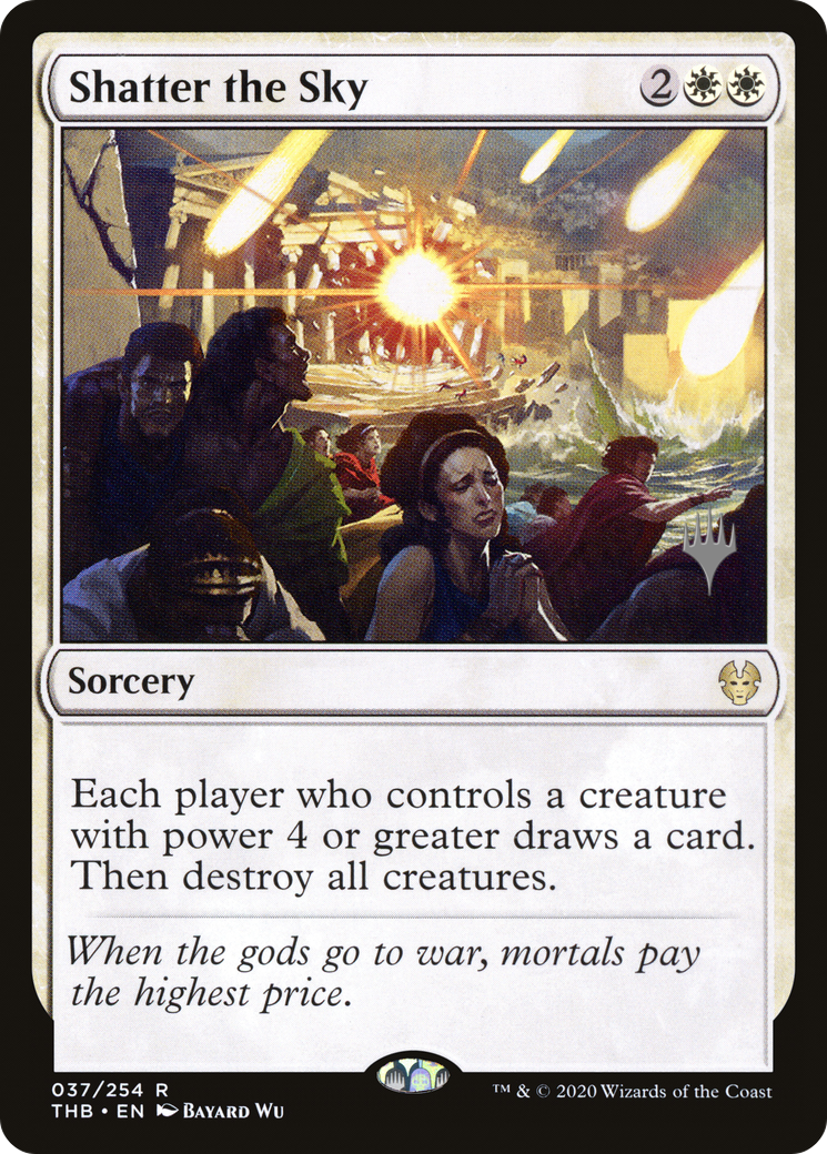 Shatter the Sky (PPTHB-037) - Theros Beyond Death Promos Foil