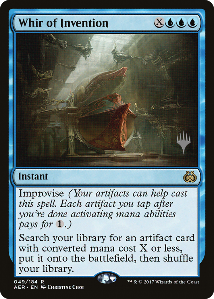 Whir of Invention (PPZNR-049) - Aether Revolt Promos