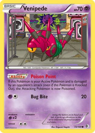 Venipede  Boundaries Crossed - Common