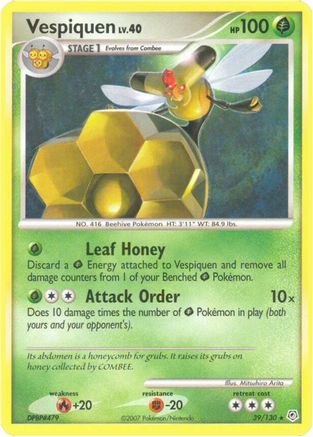 Vespiquen  Diamond and Pearl - Rare