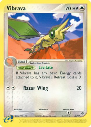 Vibrava - 46/97/097  Dragon - Uncommon