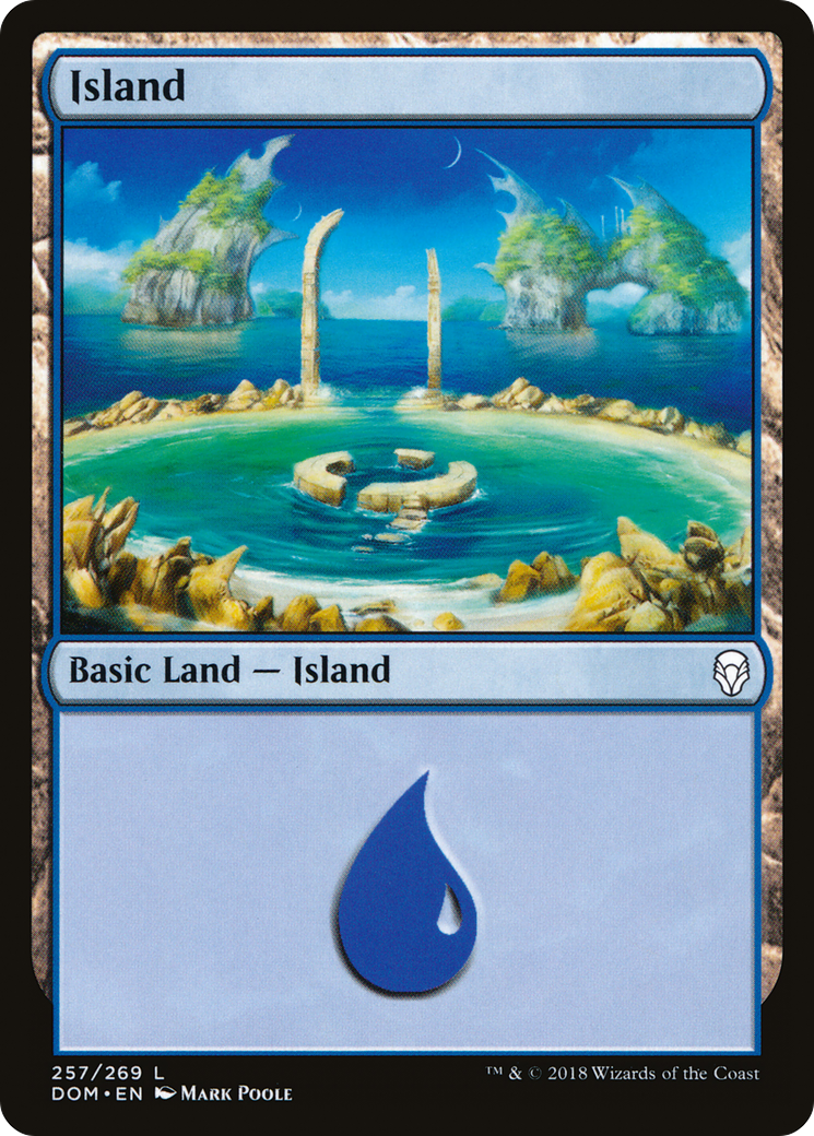 Island (257) (DOM-257) - Dominaria