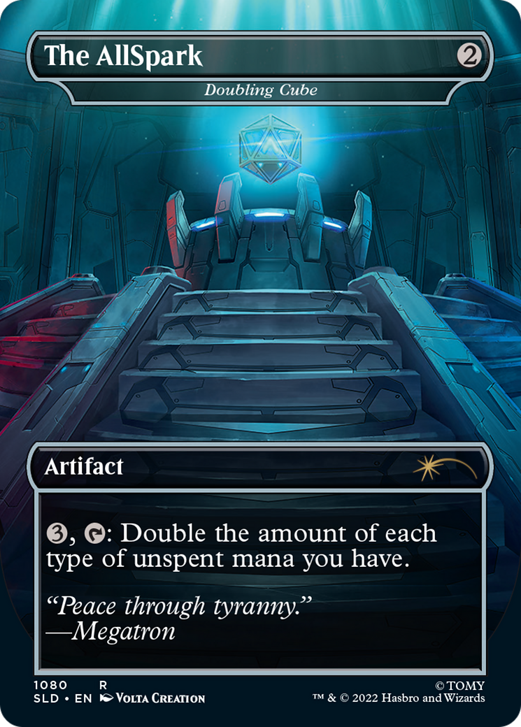 The AllSpark - Doubling Cube (SLD-1080) - Secret Lair Drop (Borderless)