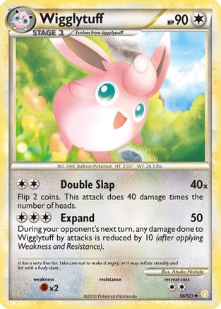Wigglytuff 056  HeartGold SoulSilver - Uncommon