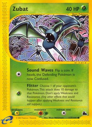 Zubat (117)  Skyridge - Common