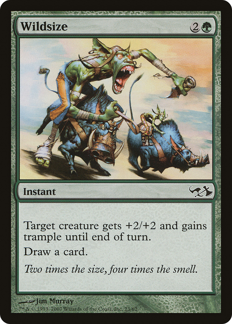 Wildsize (EVG-023) - Duel Decks: Elves vs. Goblins