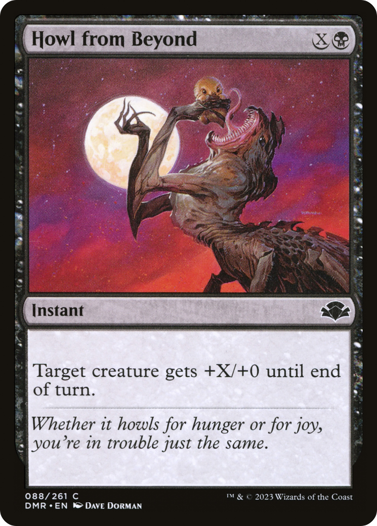 Howl from Beyond (DMR-088) - Dominaria Remastered