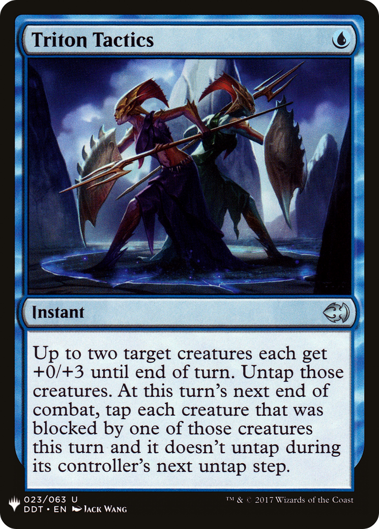 Triton Tactics (LIST-DDT-23) - The List