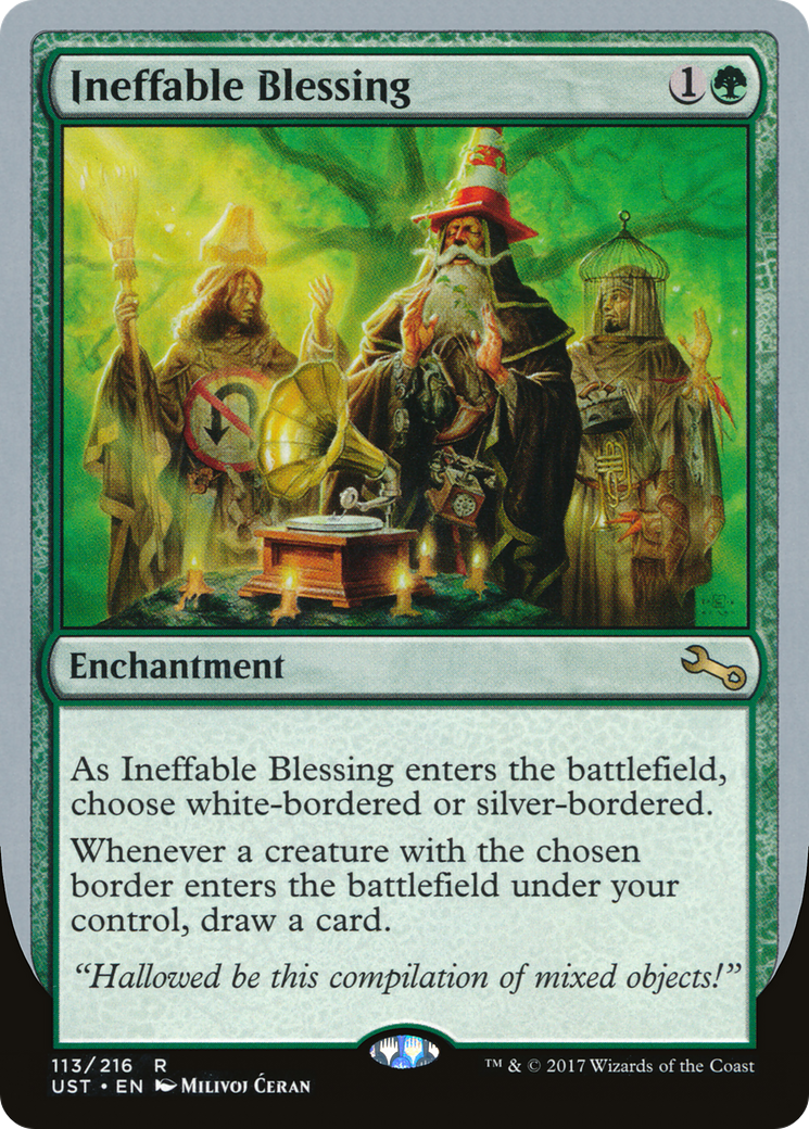 Ineffable Blessing (C) (UST-113C) - Unstable