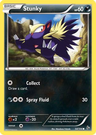 Stunky (54) (54) 054  XY  Flashfire - Common