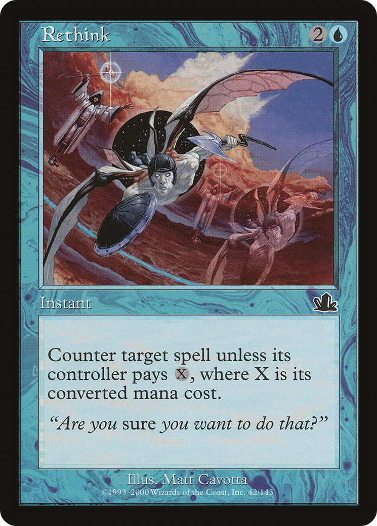 Rethink (PCY-042) - Prophecy Foil