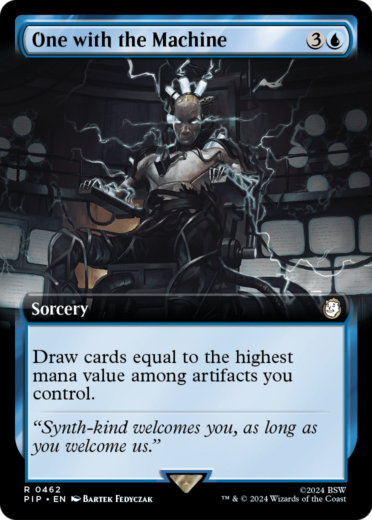 One with the Machine (Extended Art) (PIP-462) - Fallout: (Extended Art) Foil