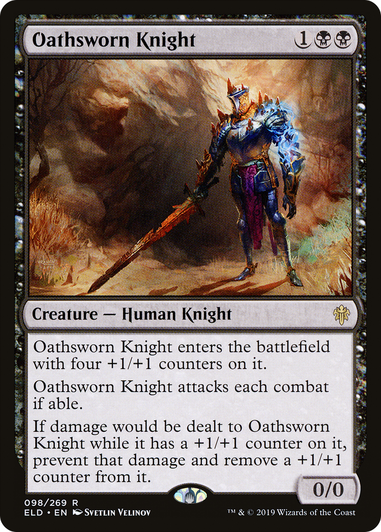Oathsworn Knight (ELD-098) - Throne of Eldraine