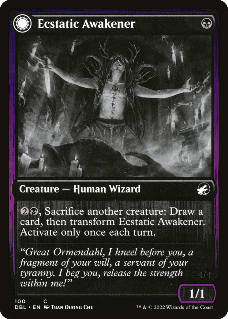 Ecstatic Awakener (DBL-100) - Innistrad: Double Feature: (Double Faced Transform)