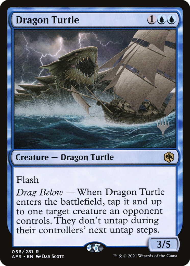 Dragon Turtle (PPAFR-056) - Adventures in the Forgotten Realms Promos