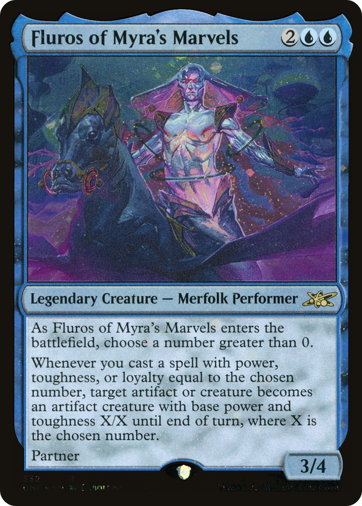 Fluros of Myra's Marvels (Galaxy Foil) (UNF-332) - Unfinity Foil