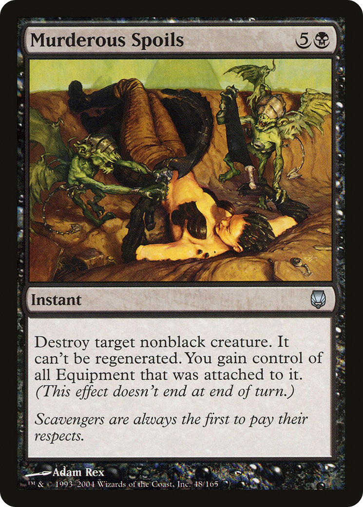 Murderous Spoils (DST-048) - Darksteel