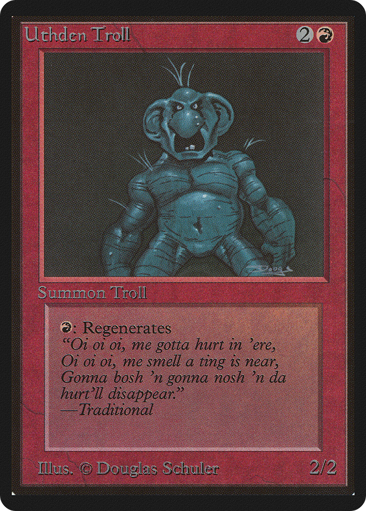 Uthden Troll (LEB-) - Limited Edition Beta
