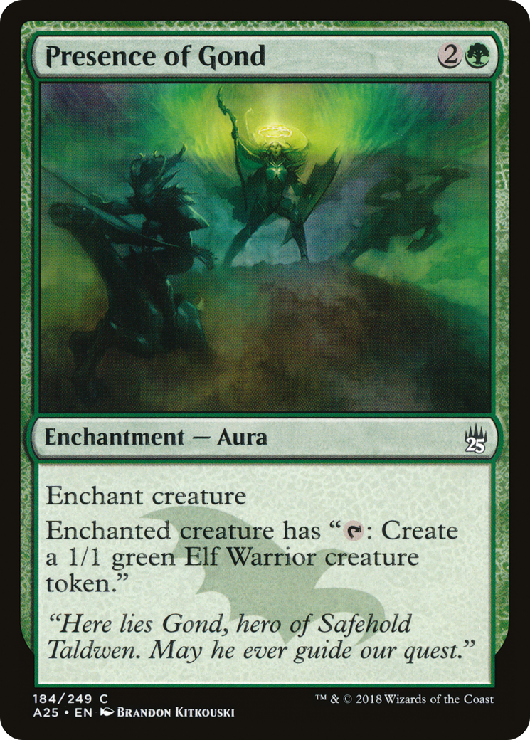 Presence of Gond (A25-184) - Masters 25 Foil