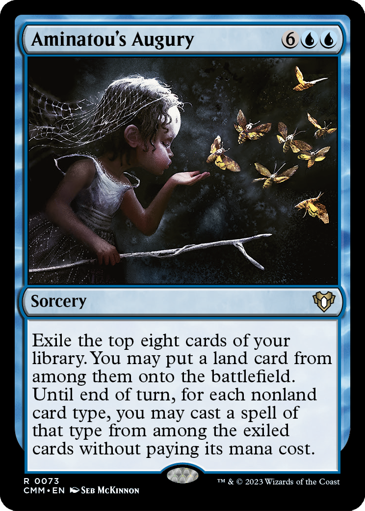 Aminatou's Augury (CMM-073) - Commander Masters Foil