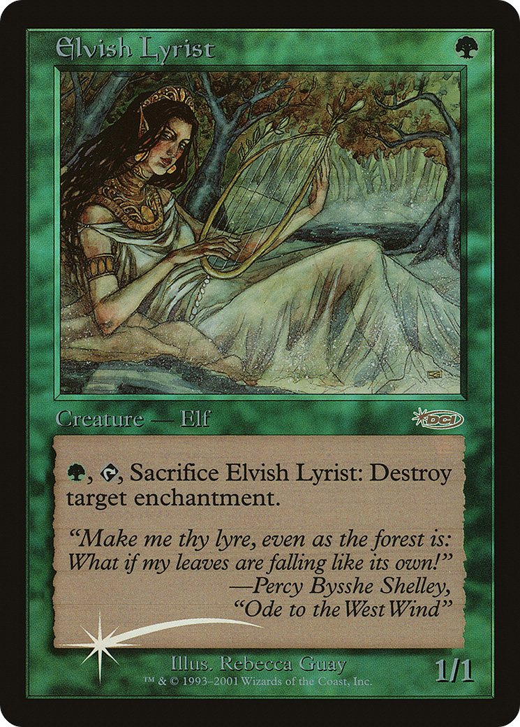 Elvish Lyrist (JSS-) - Junior Super Series Foil