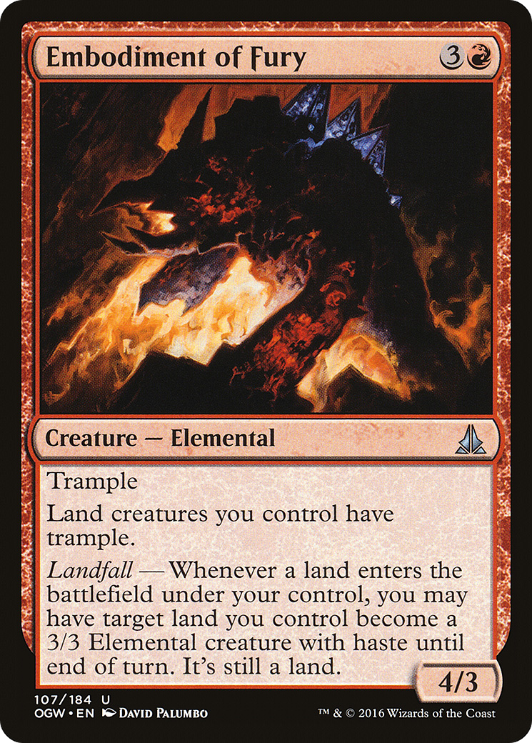 Embodiment of Fury (OGW-107) - Oath of the Gatewatch