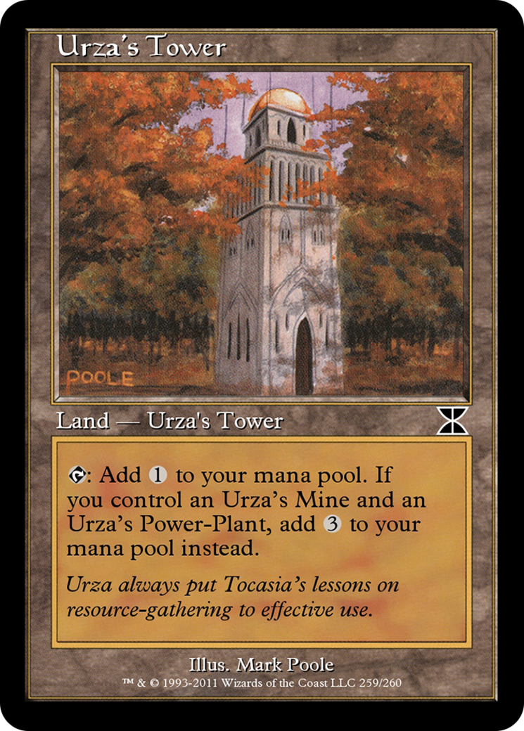 Urza's Tower (ME4-259D) - Masters Edition IV Foil
