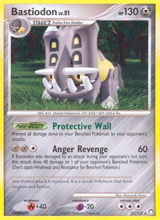 Bastiodon  Mysterious Treasures - Rare