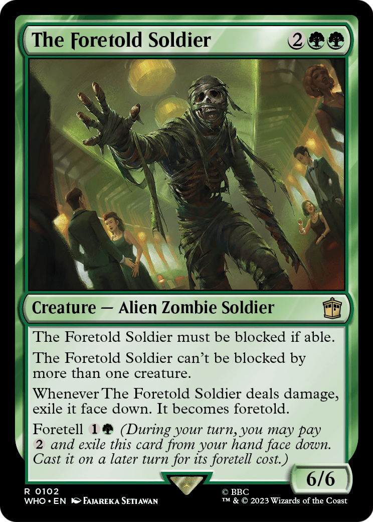 The Foretold Soldier (WHO-102) - Doctor Who