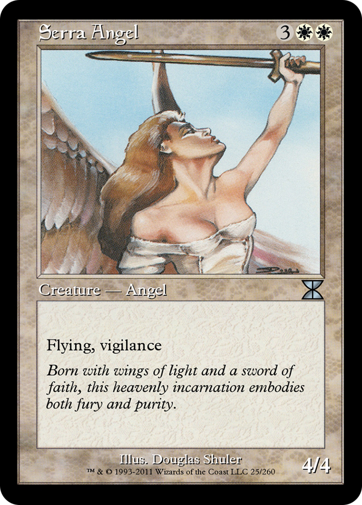 Serra Angel (ME4-025) - Masters Edition IV Foil