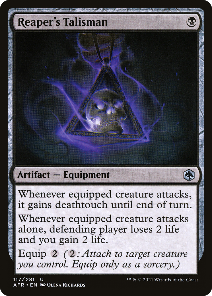 Reaper's Talisman (AFR-117) - Adventures in the Forgotten Realms