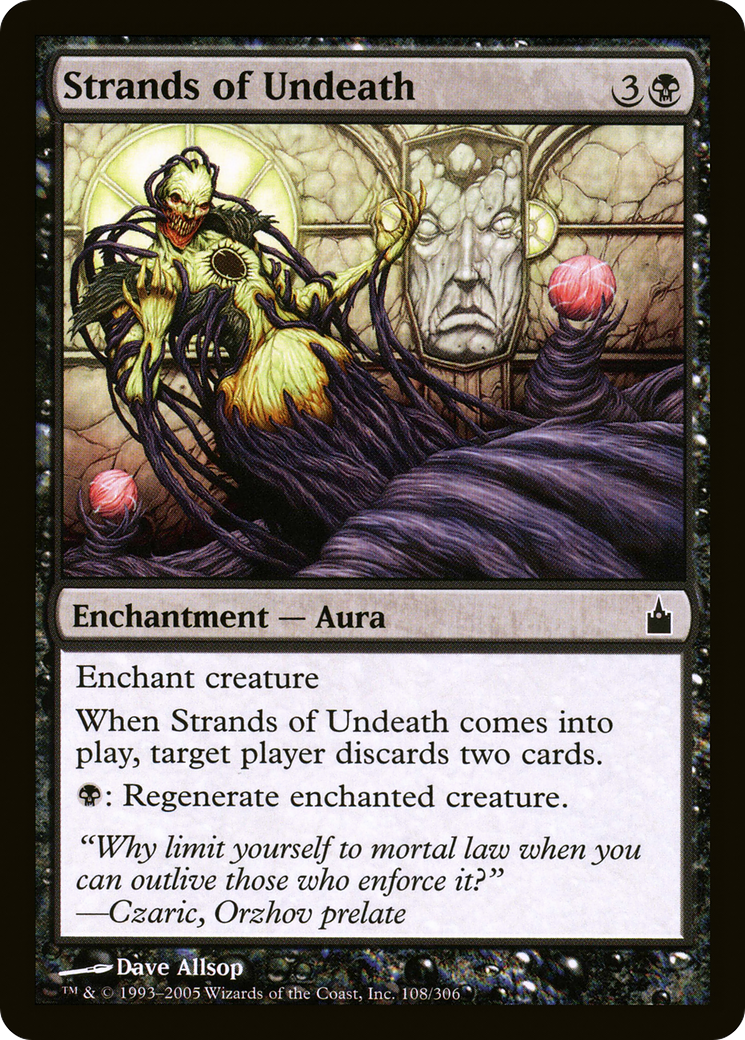 Strands of Undeath (RAV-108) - Ravnica: City of Guilds Foil