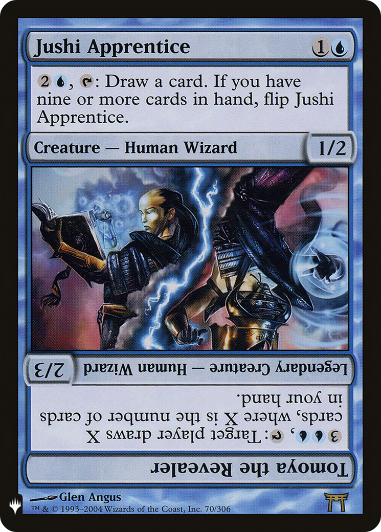 Jushi Apprentice // Tomoya the Revealer (LIST-CHK-70) - The List