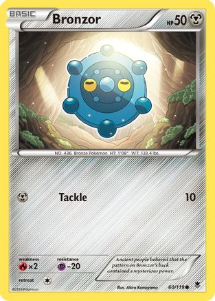 Bronzor 060  XY  Phantom Forces - Common