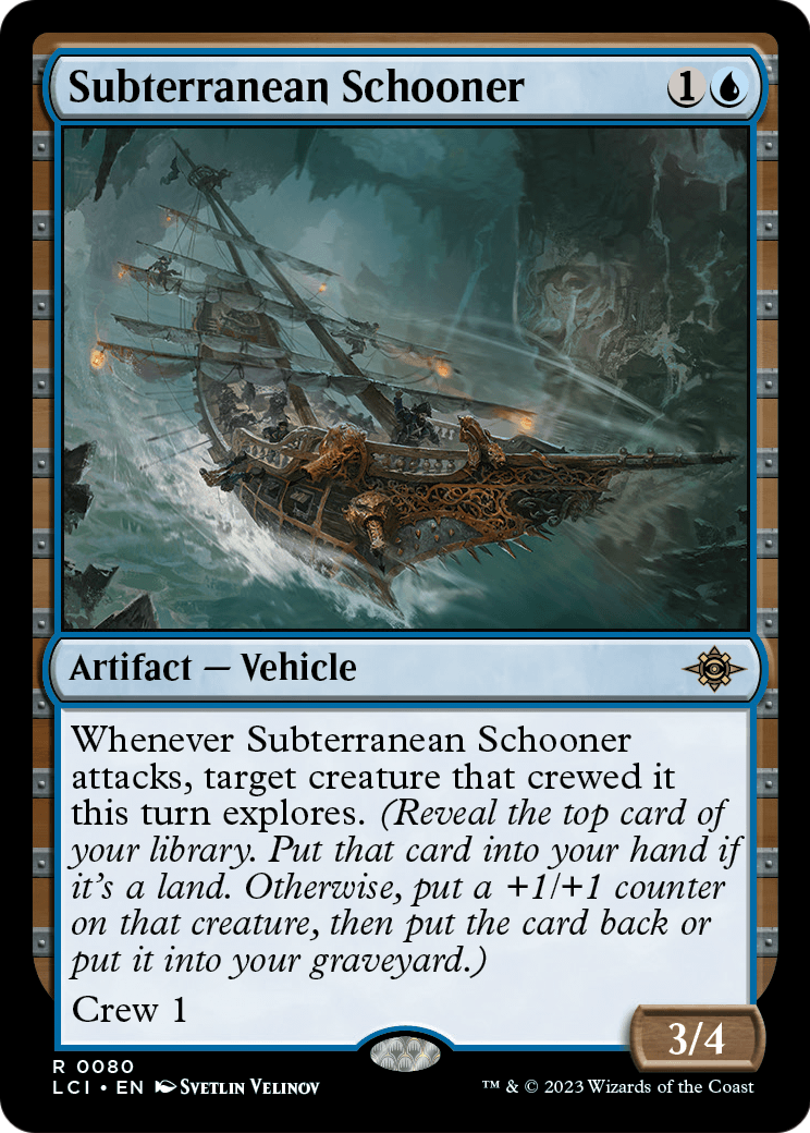 Subterranean Schooner (LCI-080) - The Lost Caverns of Ixalan Foil