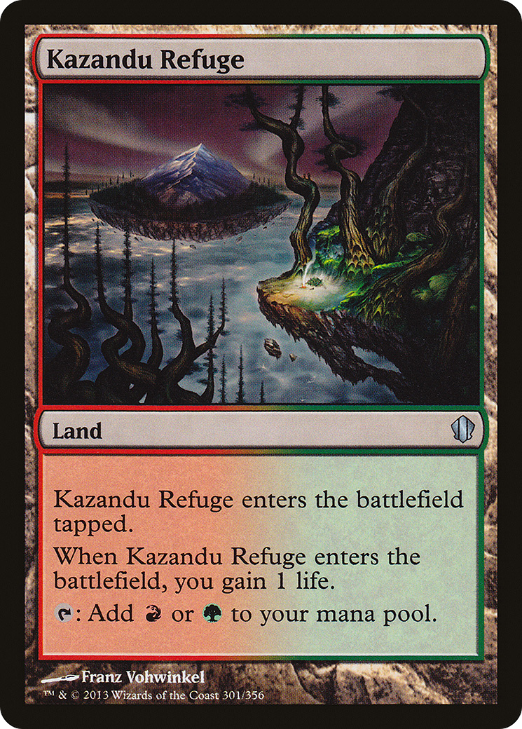Kazandu Refuge (C13-301) - Commander 2013