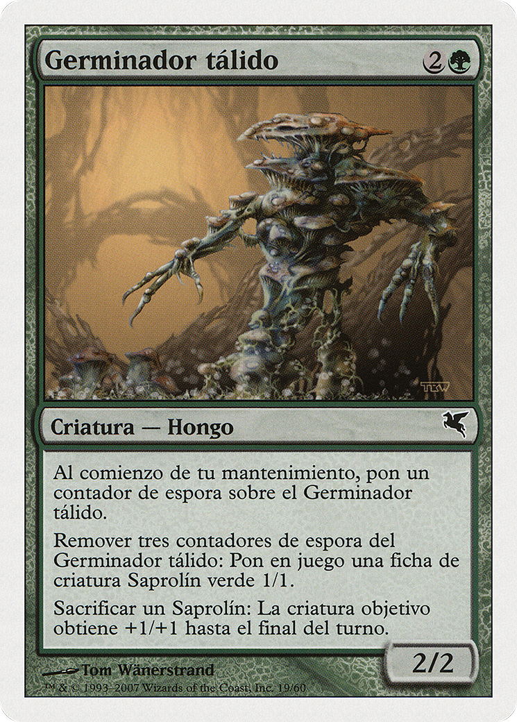 Thallid Germinator (Spanish) - "Germinador talido" (J19) (PSAL-J19) - Salvat 2005