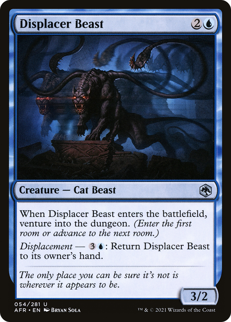 Displacer Beast (AFR-054) - Adventures in the Forgotten Realms