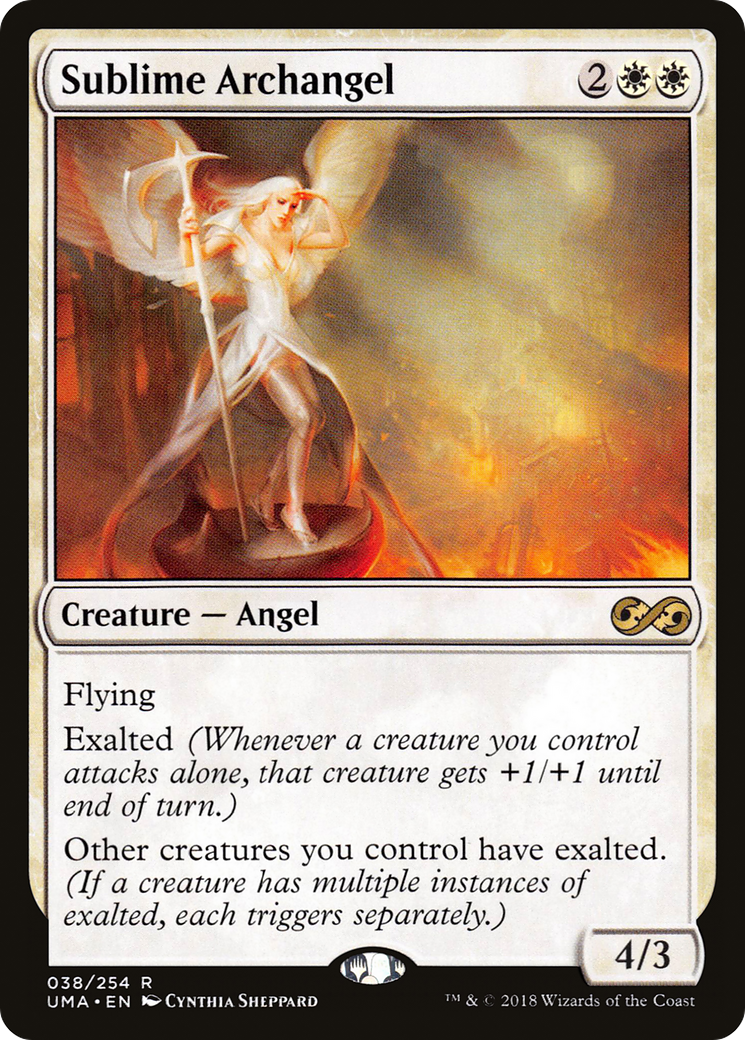 Sublime Archangel (UMA-038) - Ultimate Masters Foil