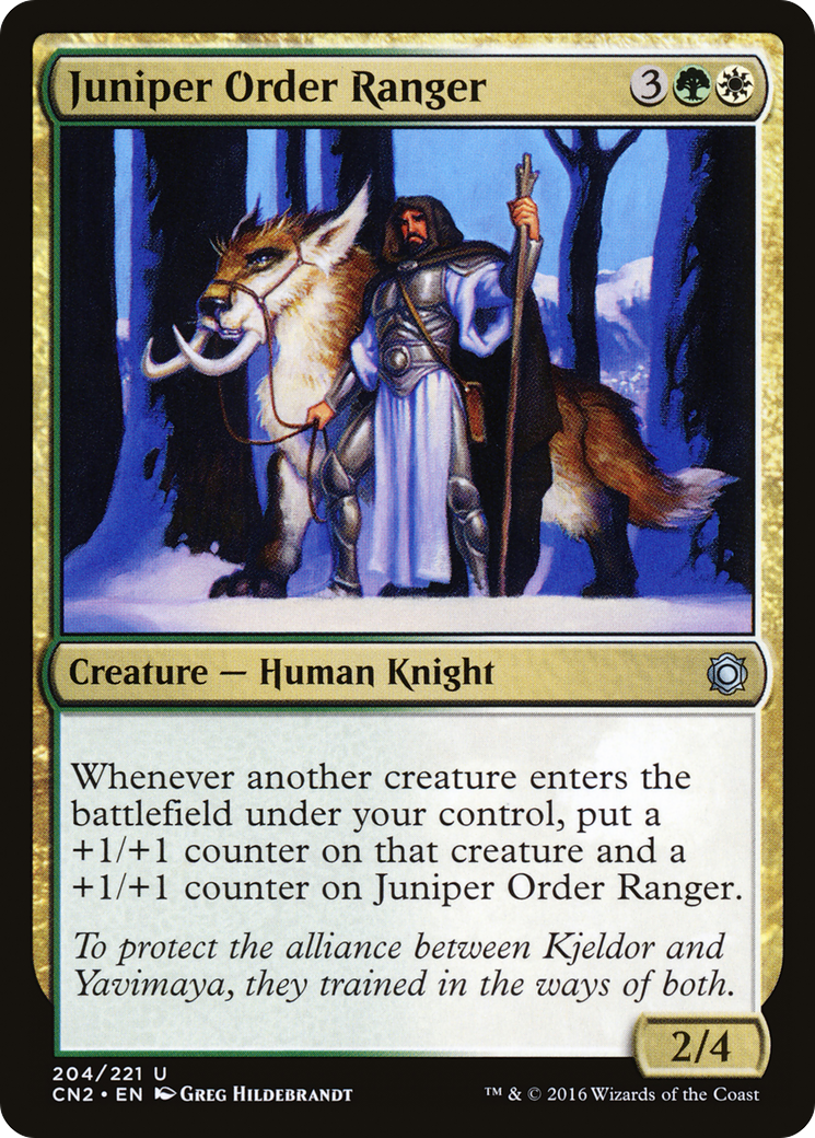 Juniper Order Ranger (CN2-204) - Conspiracy: Take the Crown