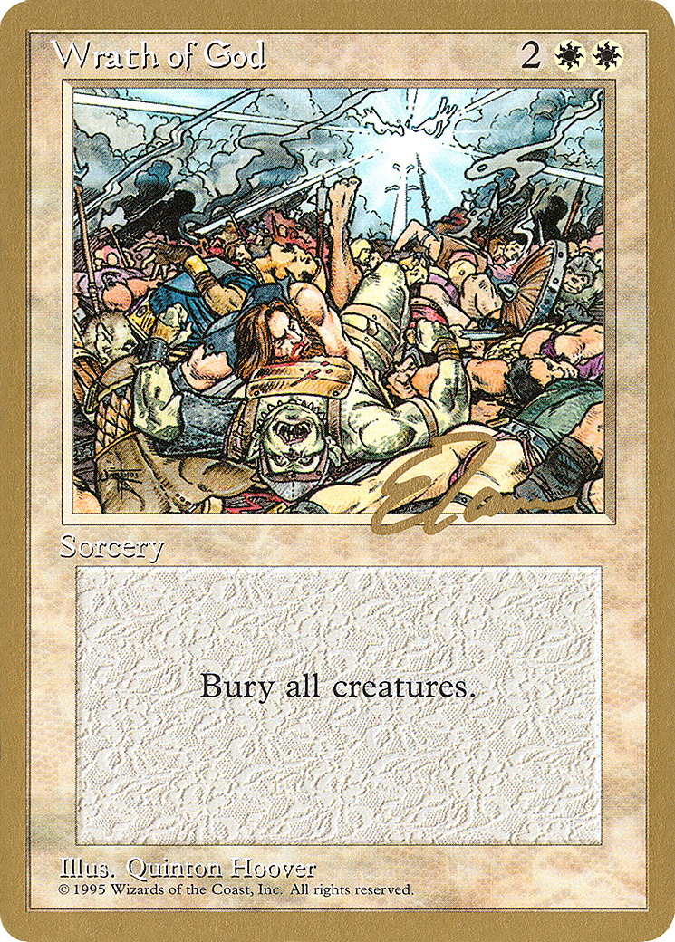 Wrath of God - 1996 Eric Tam (4ED) (WCD-) - Pro Tour Collector Set
