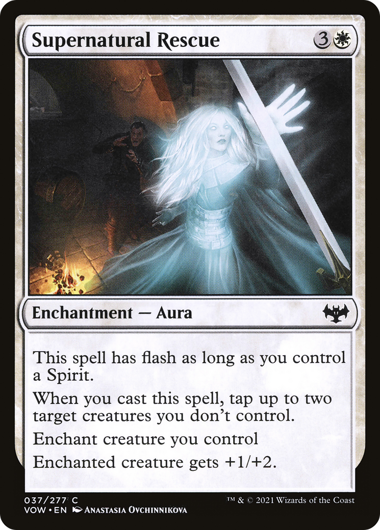 Supernatural Rescue (VOW-037) - Innistrad: Crimson Vow